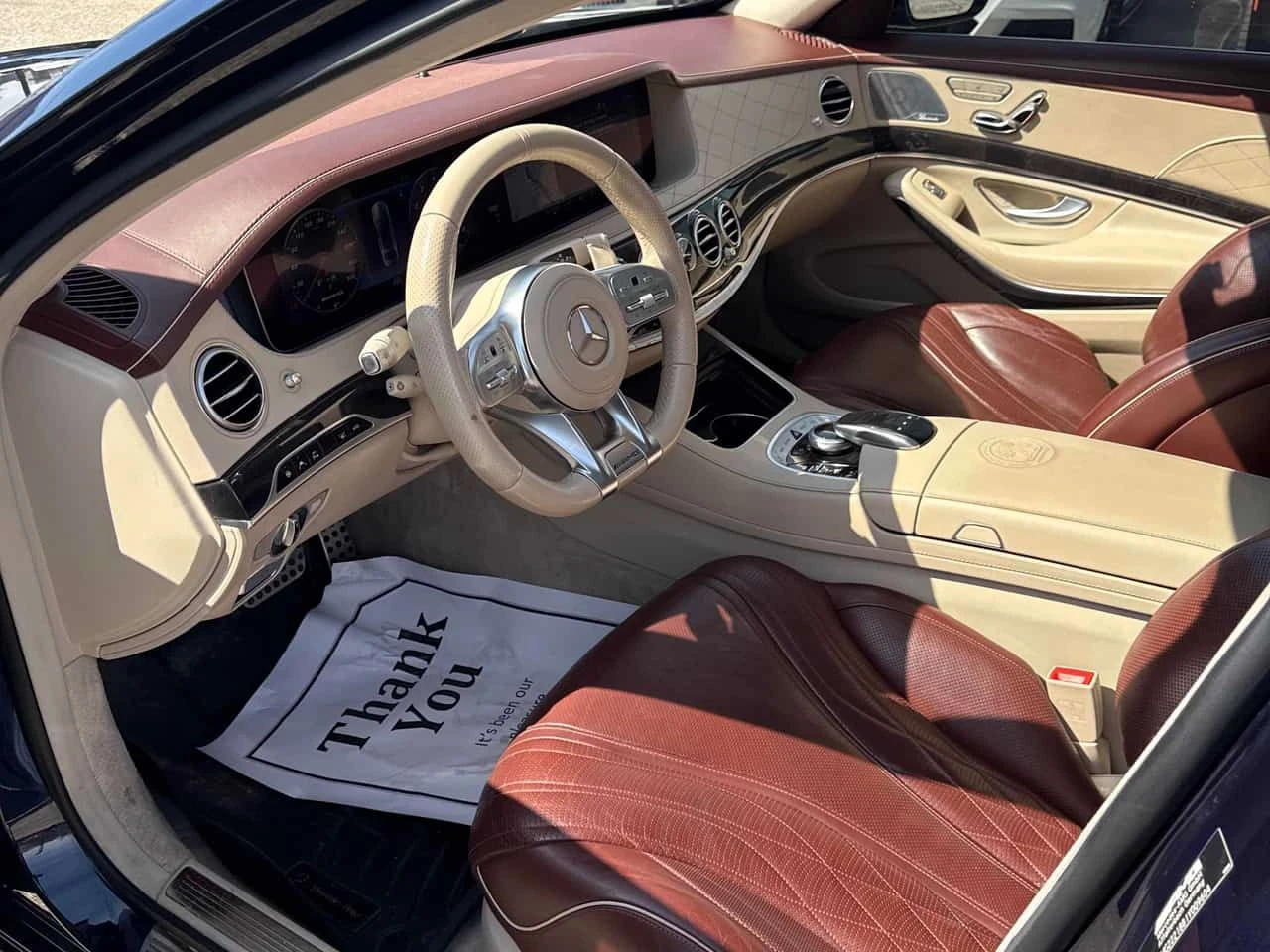 Mercedes-Benz S 63 AMG  Designo | Chauffeur pkg | , снимка 8 - Автомобили и джипове - 54331676