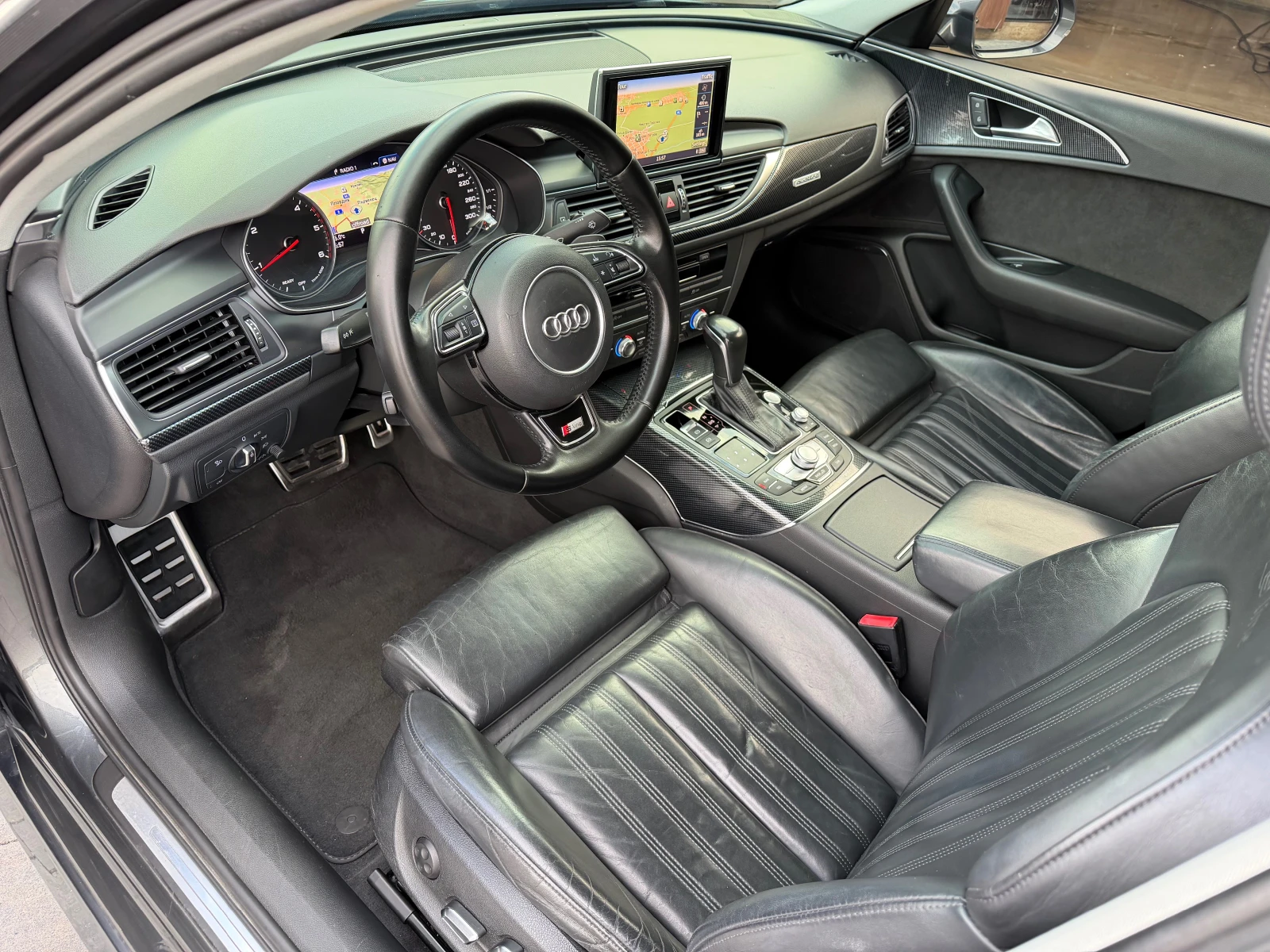 Audi A6 3.0TDI S-line 4x4 #AirMatic#CARBON#BOSE#CAMERA# | Mobile.bg � ����������� 10