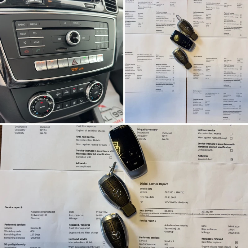 Mercedes-Benz GLE 350 AMG::DISTRONIK::360:: ПЪЛНА ИСТОРИЯ МЕРЦЕДЕС::, снимка 17 - Автомобили и джипове - 52678147