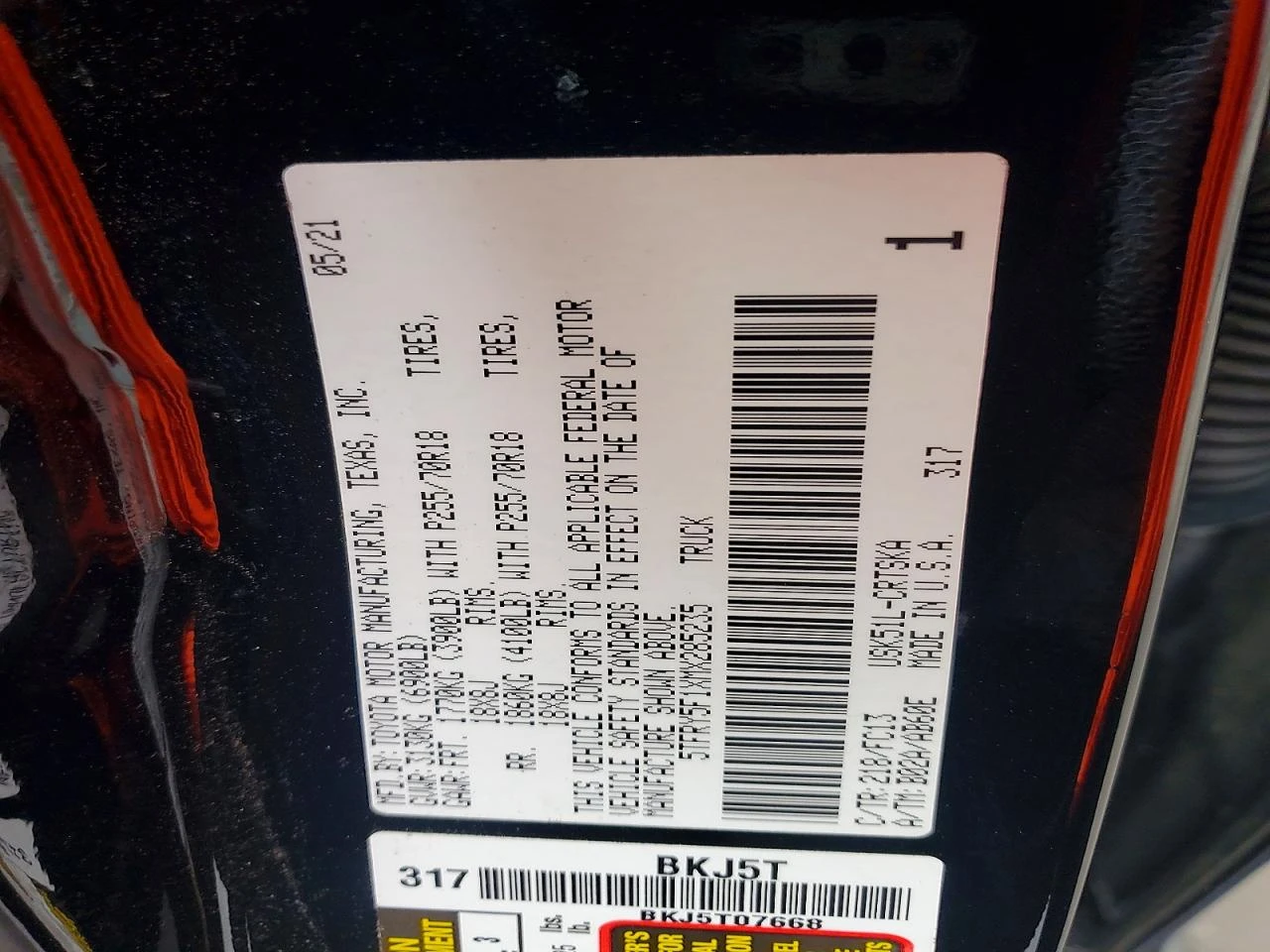 Toyota Tundra 5.7l Sr5, снимка 12 - Автомобили и джипове - 56045823