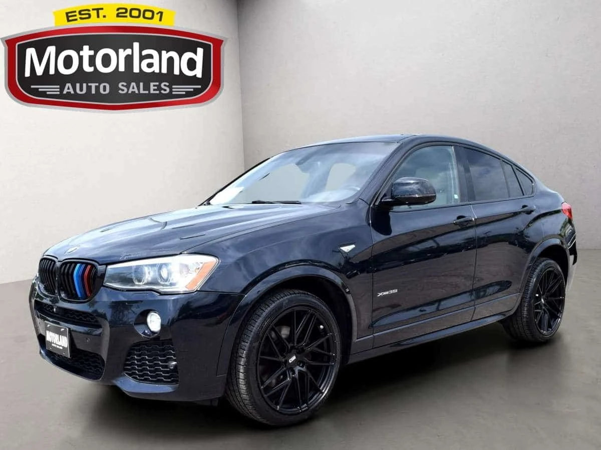BMW X4 * 35i xDrive35i M Sport Pkg Navi Sunroof * CARFAX 