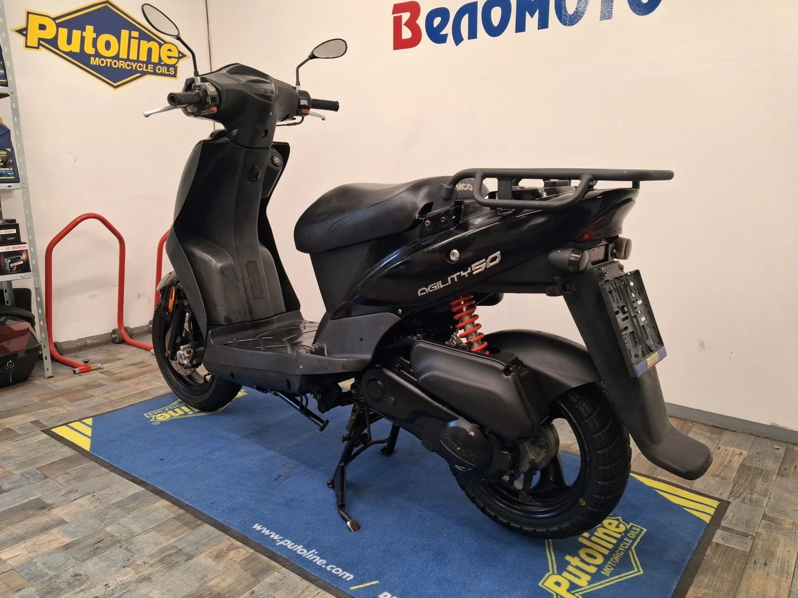 Kymco Agility 49cc. За доставки. Лизинг , снимка 7 - Мотоциклети и мототехника - 55063961