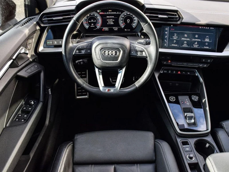 Audi A3 S-Line* HeadUp* АвтоКредит* (ЦЕНА ДО БГ), снимка 11 - Автомобили и джипове - 53224355