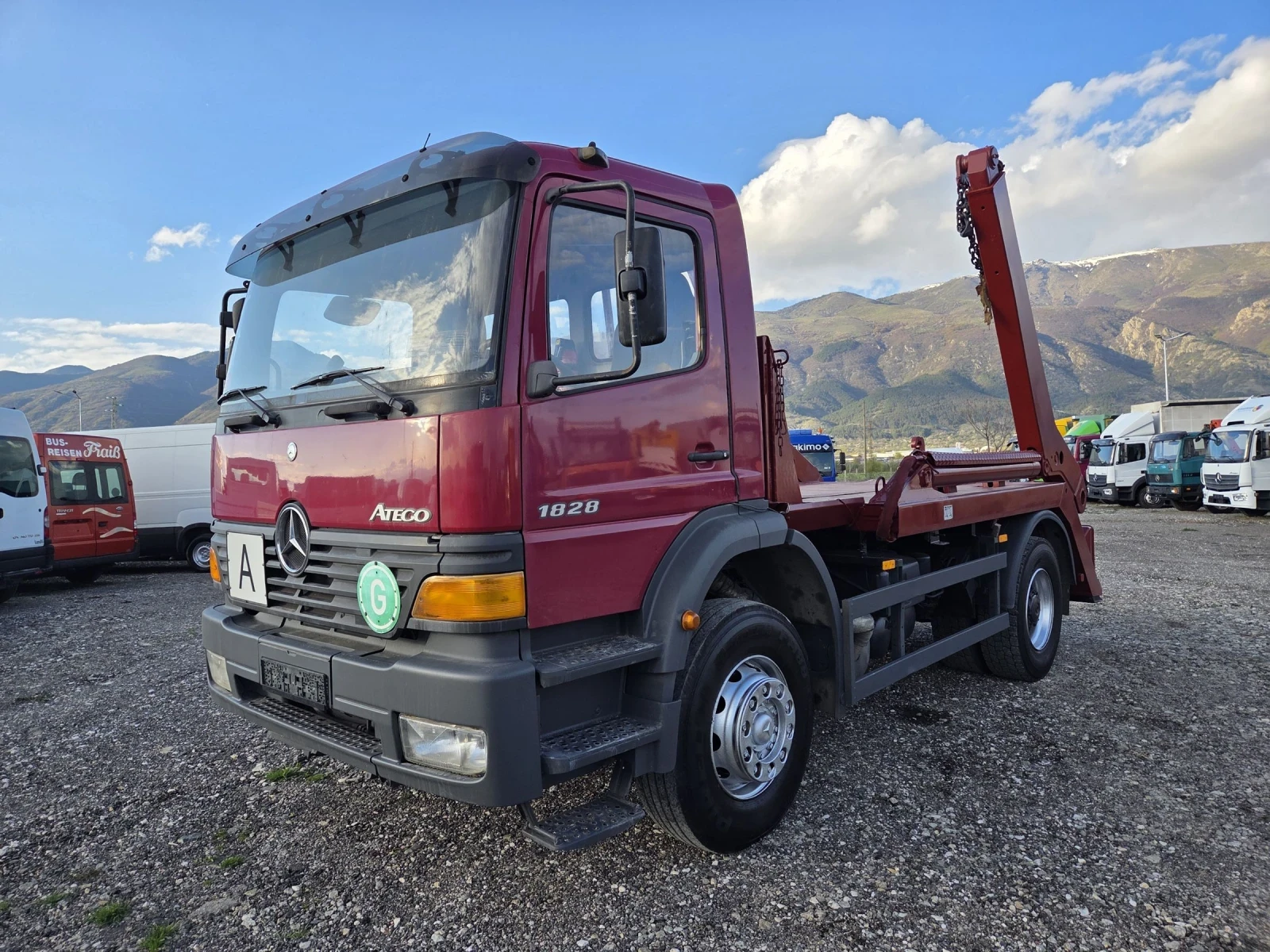 Mercedes-Benz Atego 1828, Контеинеровоз,  Климатик | Mobile.bg — изображение 1