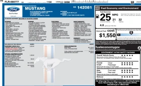 Ford Mustang 2.3 ECOBOOST PREMIUM/ NAVI/ DIGITAL / КОЖА , снимка 11