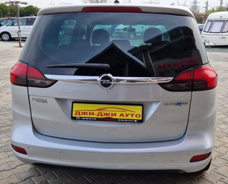 Opel Zafira 1.6i ecofuel, снимка 6 - Автомобили и джипове - 49590740