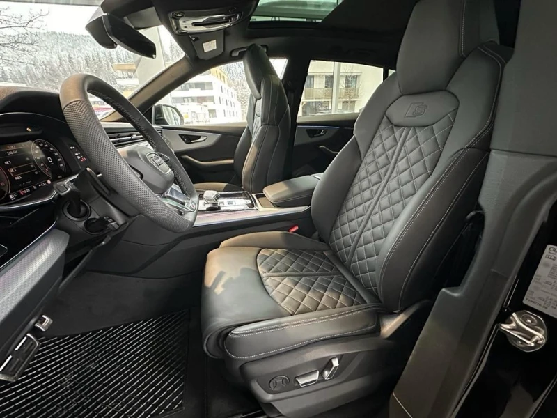 Audi Q8 50TDI* FACELIFT* S-LINE* DISTR* PANO* MATRX* 23&#3, снимка 4 - Автомобили и джипове - 50810234