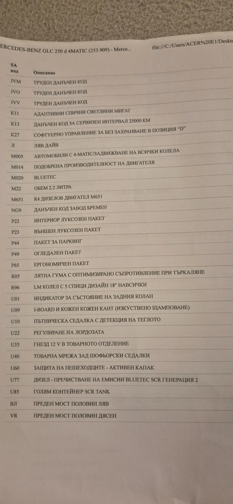 Mercedes-Benz GLC 250, снимка 14 - Автомобили и джипове - 52449137