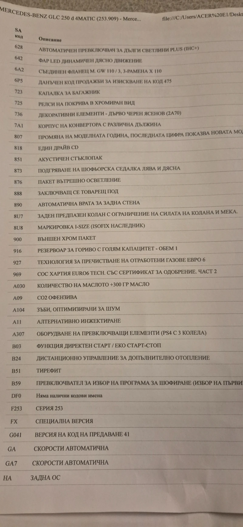 Mercedes-Benz GLC 250, снимка 13 - Автомобили и джипове - 52449137