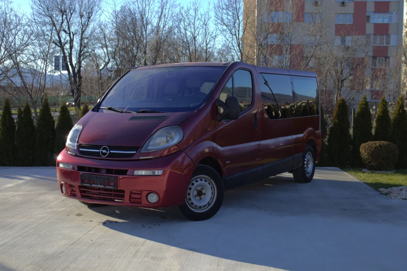 Opel Vivaro 1.9* Kлиматик* 5+ 1* MAXI, снимка 1 - Бусове и автобуси - 52930735