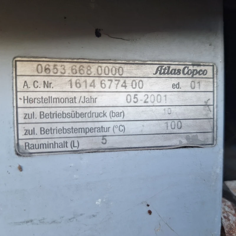 Компресори Atlas Copco ZF  90, снимка 5 - Индустриална техника - 52128149