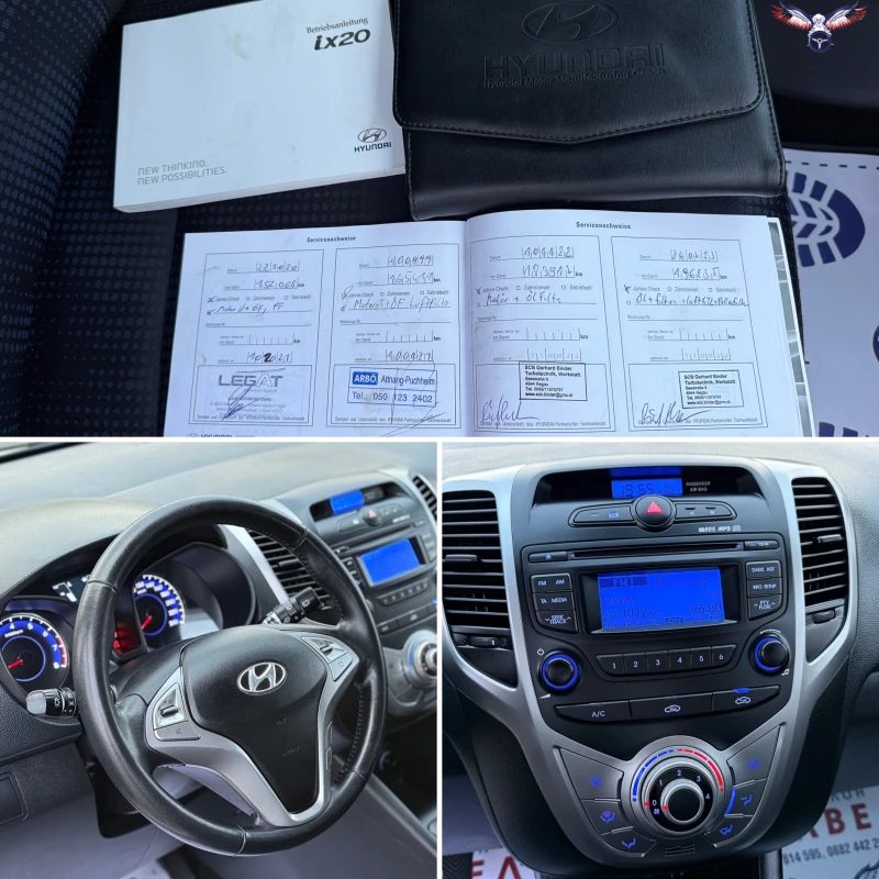 Hyundai Ix20 * 1.4i* 90HP* CLIMA* EU5* , снимка 16 - Автомобили и джипове - 50401260