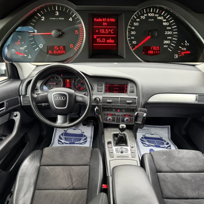 Audi A6 2.7TDI Кожа Навигация Ксенон, снимка 17 - Автомобили и джипове - 52080353