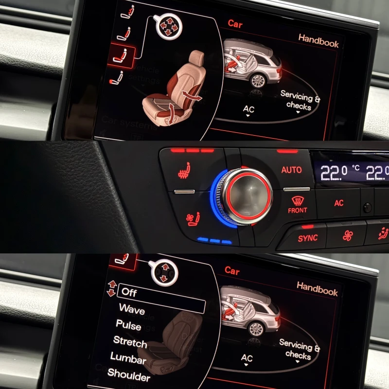 Audi A6 Allroad BOSE-AIR-ACC-360 -MASSAGE-СМЕНЕНИ ВЕРИГИ, снимка 12 - Автомобили и джипове - 53401588