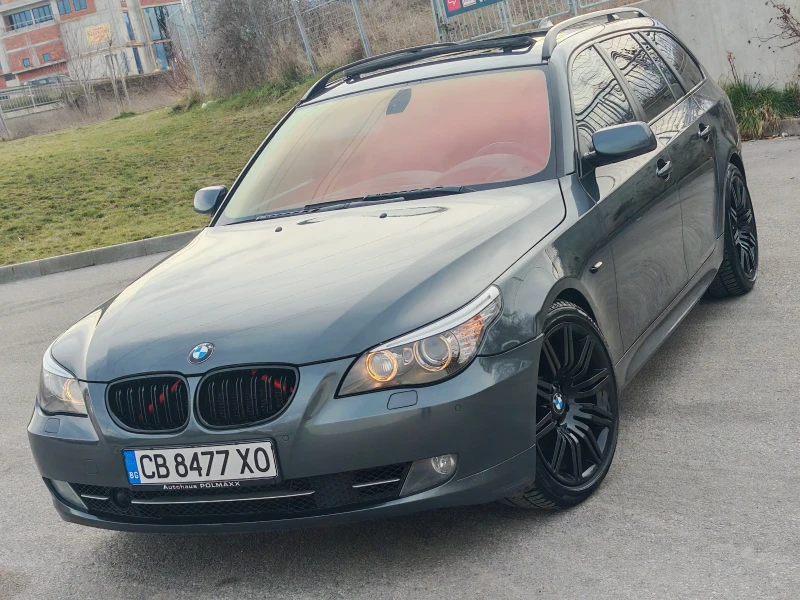 BMW 525 E61//FACE 3.0D// Distronic/Пано/KeyLess , снимка 3 - Автомобили и джипове - 53540752