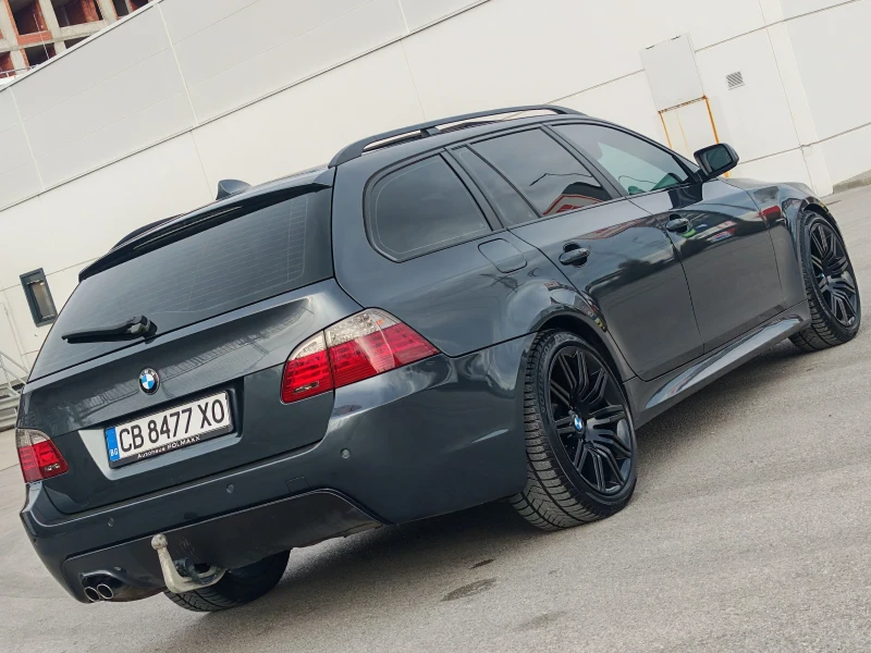 BMW 525 E61//FACE 3.0D// Distronic/Пано/KeyLess , снимка 8 - Автомобили и джипове - 53540752