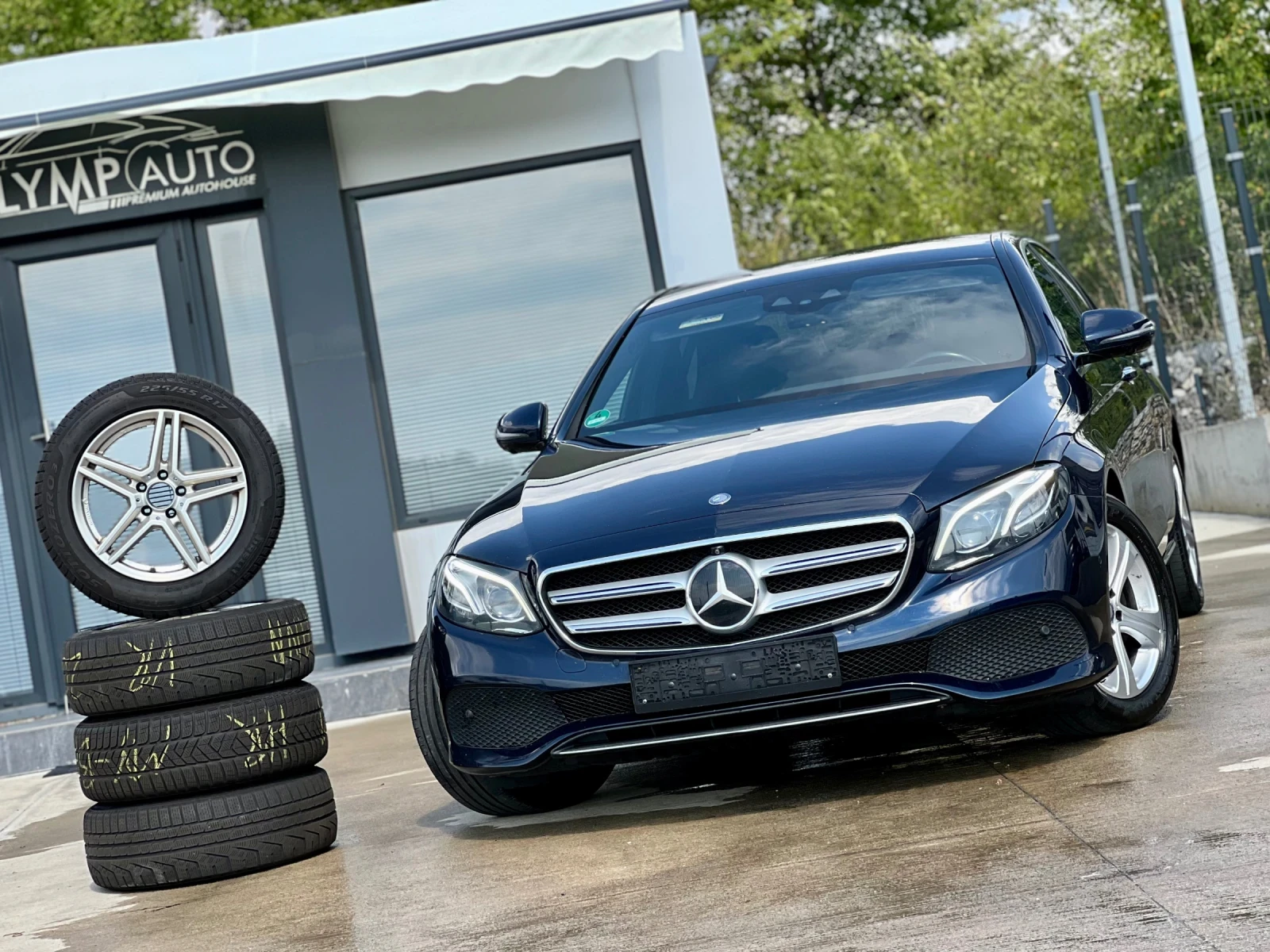 Mercedes-Benz E 220 DIGITAL / 2.2D-194HP / 360 КАМЕРА / ПОДГРЕВ / 9G - изображение 2