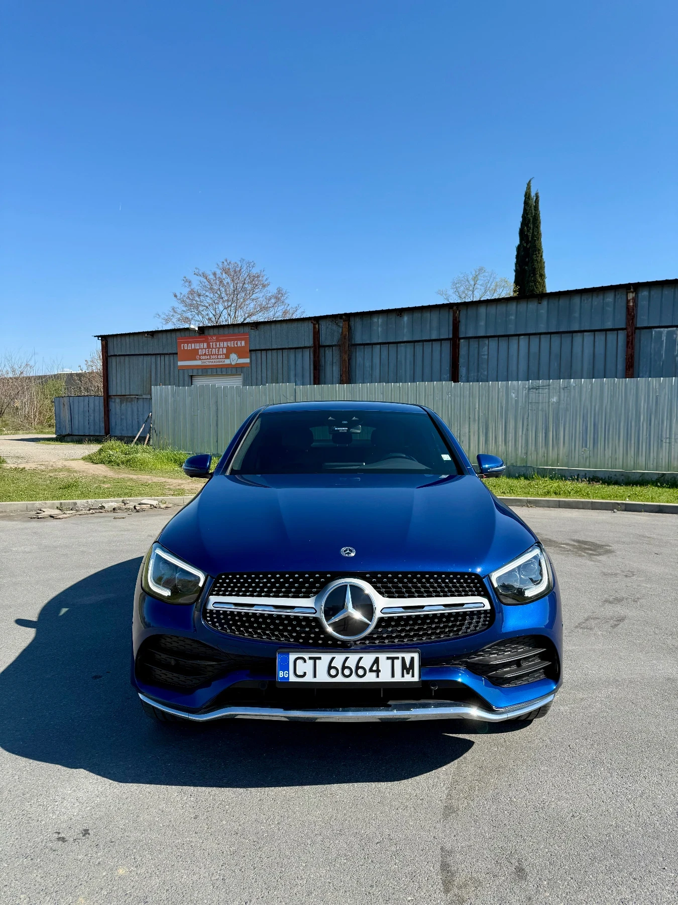 Mercedes-Benz GLC 220  Coupe Гаранционен автомобил , снимка 1