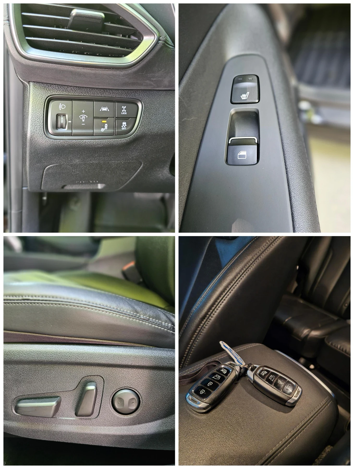 Hyundai Santa fe  ВНОС от ЮЖНА КОРЕЯ/4х4, снимка 17 - Автомобили и джипове - 53962708
