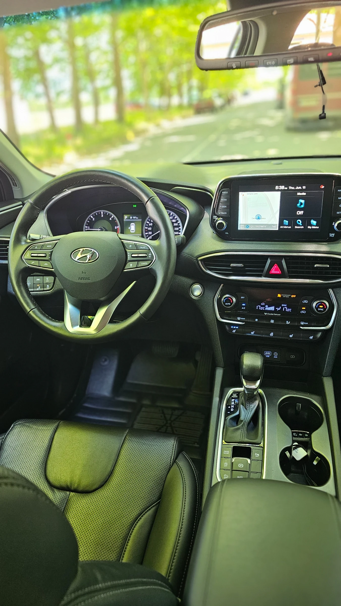 Hyundai Santa fe  ВНОС от ЮЖНА КОРЕЯ/4х4, снимка 11 - Автомобили и джипове - 53962708