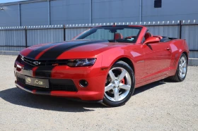 Chevrolet Camaro 3.6i V6 Cabrio KAM Navi Rot TeilLeder 19Zoll #iCar, снимка 1