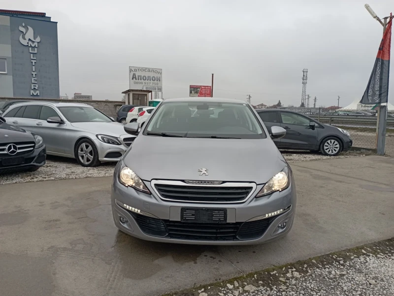 Peugeot 308 1.6HDI, Автомат, Нави, ЕВРО 6, снимка 2 - Автомобили и джипове - 49546600