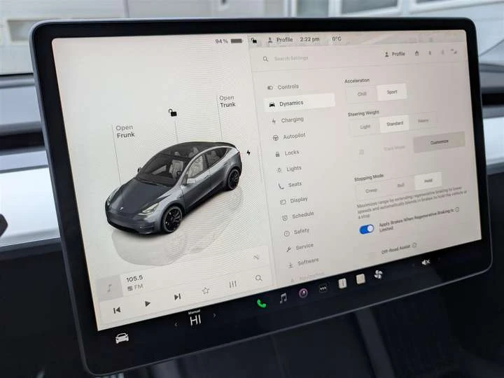 Tesla Model Y PERFORMANCE AWD - WHITE INTERIOR - DUAL MOTOR, снимка 14 - Автомобили и джипове - 53736132