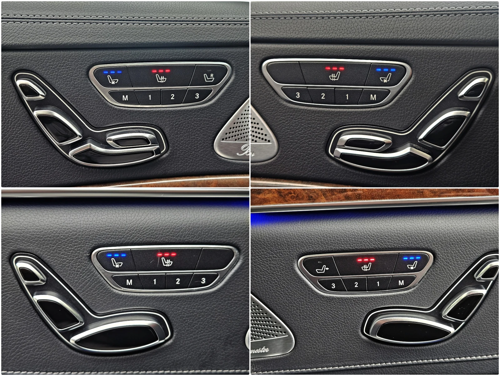 Mercedes-Benz S 350 AMG/9G/PANO/DISTR/CAMERA/BURMESTER/MAСАЖ/ОБДУХ/LIZ, снимка 11 - Автомобили и джипове - 54644582