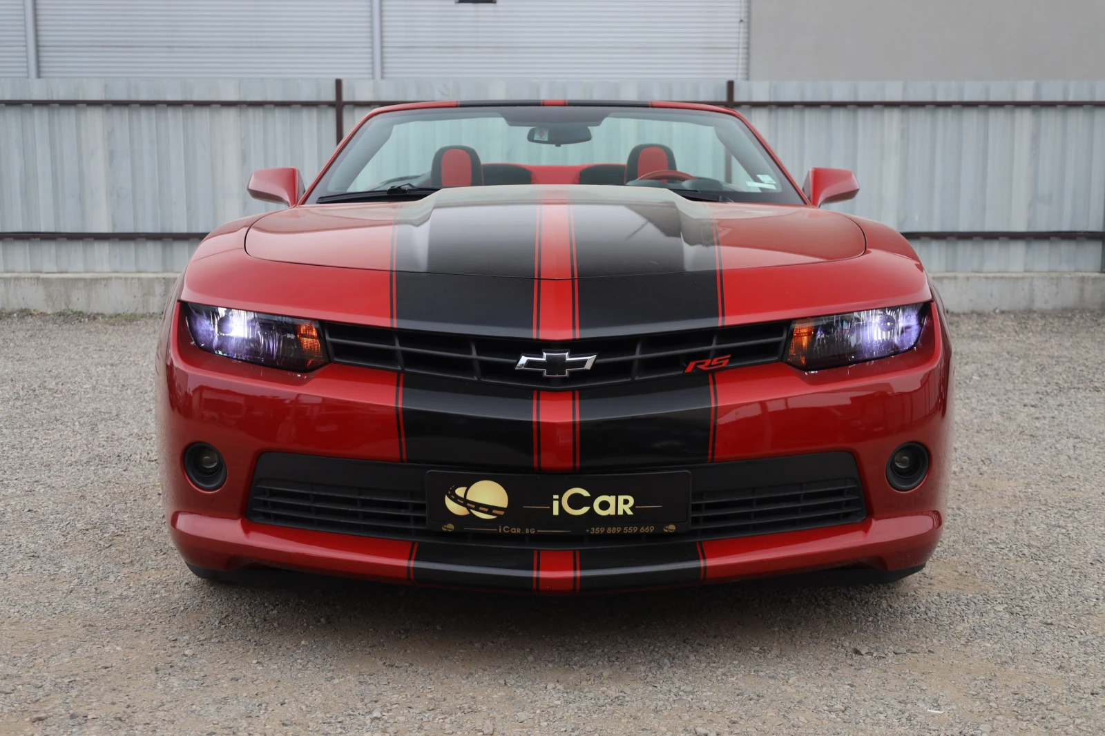 Chevrolet Camaro 3.6i V6 Cabrio KAM Navi Rot TeilLeder 19Zoll #iCar | Mobile.bg � ����������� 3