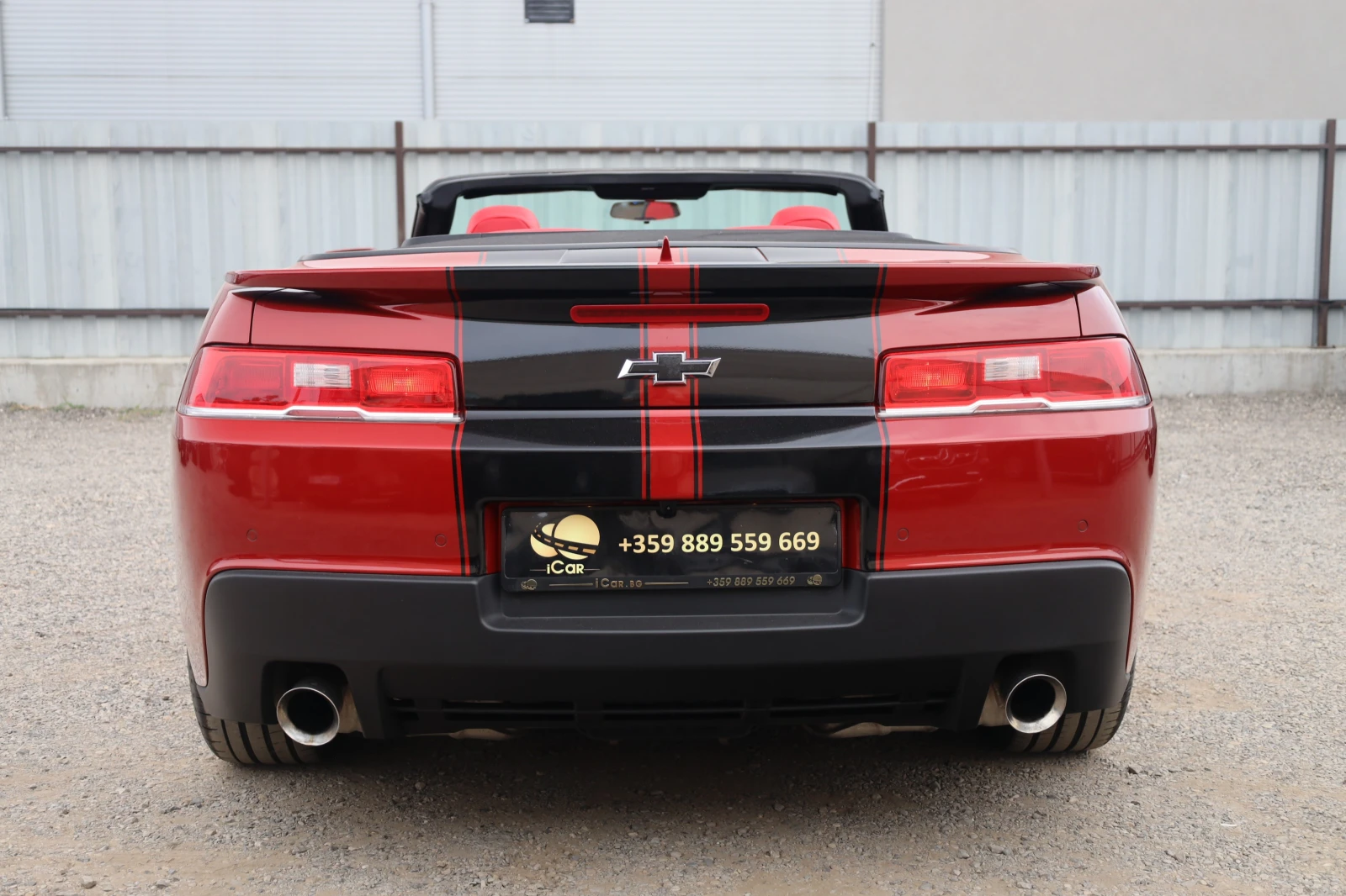 Chevrolet Camaro 3.6i V6 Cabrio KAM Navi Rot TeilLeder 19Zoll #iCar | Mobile.bg � ����������� 6