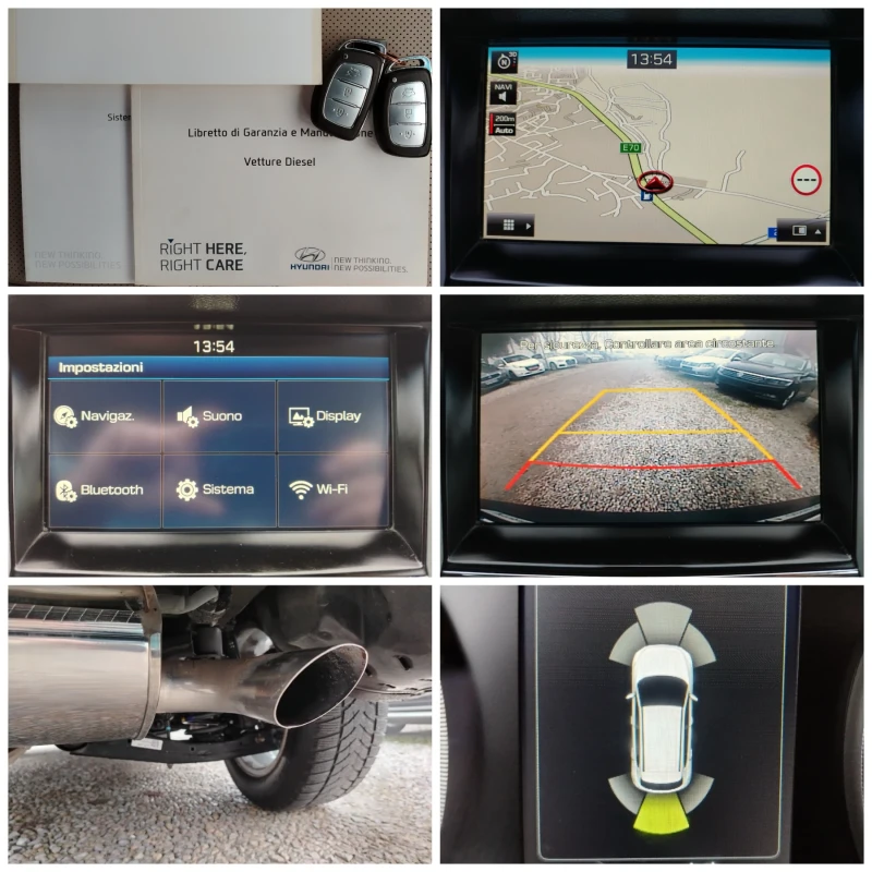 Hyundai Tucson 1.7CRDI-116к.с/НАВИГАЦИЯ/КЛИМАТРОНИК/КОЖА/КАМЕРА!, снимка 12 - Автомобили и джипове - 52817397