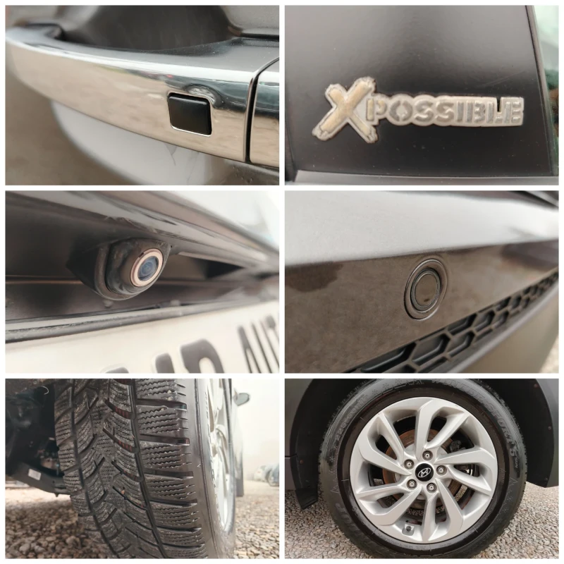 Hyundai Tucson 1.7CRDI-116к.с/НАВИГАЦИЯ/КЛИМАТРОНИК/КОЖА/КАМЕРА!, снимка 16 - Автомобили и джипове - 52817397