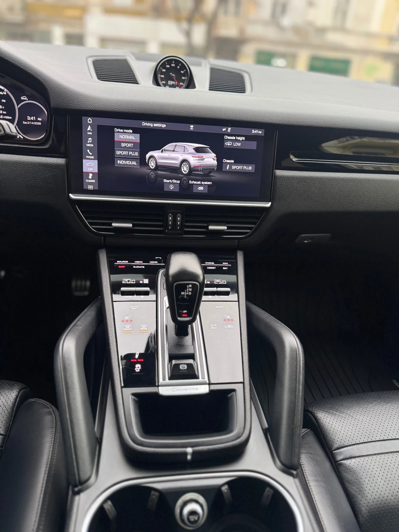 Porsche Cayenne S 441к.с Sport Chrono/360 /BOSE/Panо/Serv./History, снимка 15 - Автомобили и джипове - 53729079