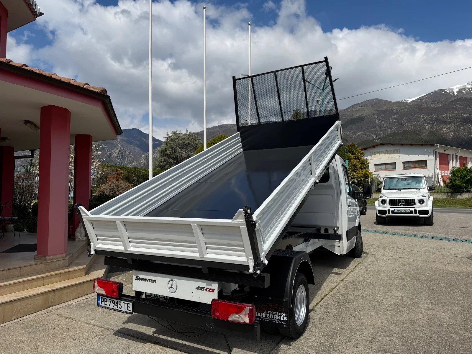 Mercedes-Benz Sprinter 515 CDI* Климатик* Тристранен самосвал* 4.00 метра кош, снимка 7 - Бусове и автобуси - 54156765