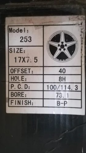 Джанти за Honda, снимка 2