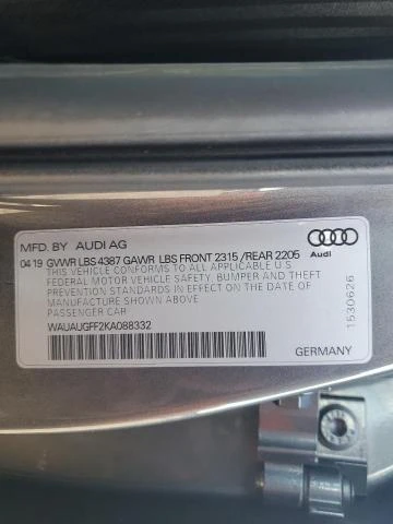 Audi A3 PREMIUM| СЕРВИЗНА ИСТОРИЯ, снимка 12 - Автомобили и джипове - 48631092