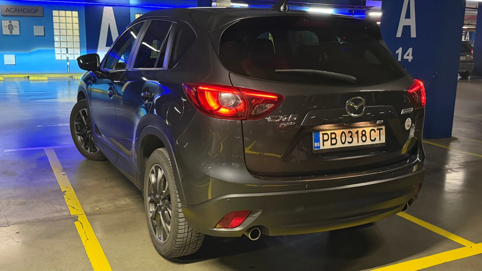 Mazda CX-5 2.5 192hp Ultimate AWD CarPlay Каско до 04.2027г., снимка 17 - Автомобили и джипове - 54384403