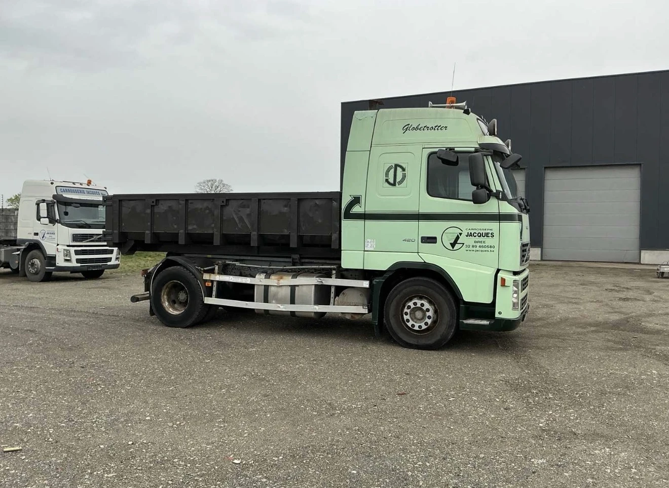 Volvo F12 420 К.Самосвал + Мултилифт, снимка 7 - Камиони - 54840275