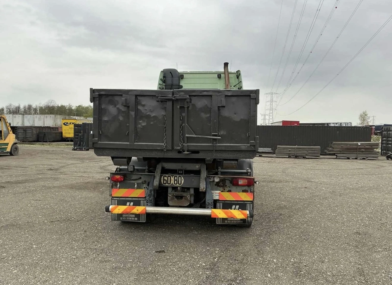 Volvo F12 420 К.Самосвал + Мултилифт, снимка 17 - Камиони - 54840275