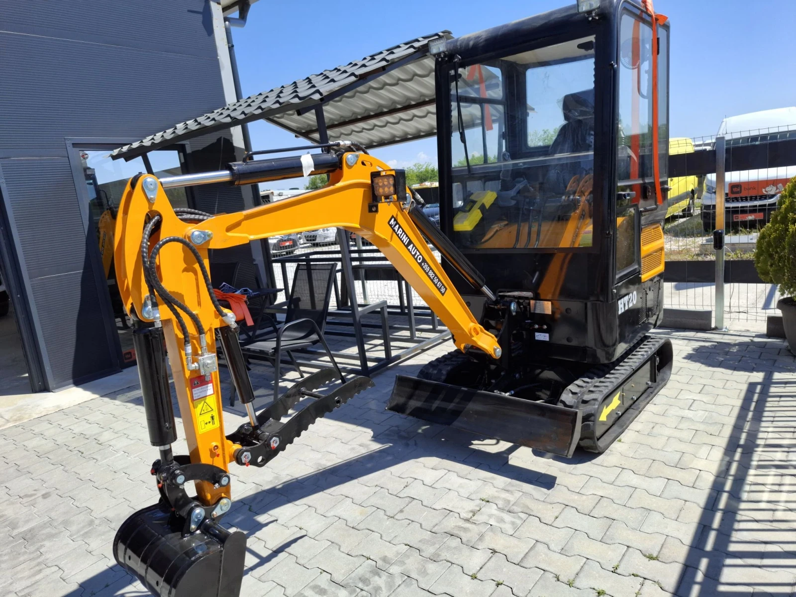 Багер ABG HT20* * 2t* * кабина Лизинг 
