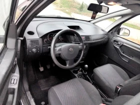 Opel Meriva 1.4i.75k + КЛИМА + ГАЗОВ ИНЖЕКЦИОН 2007г , снимка 10