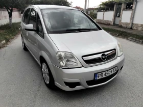 Opel Meriva 1.4i.75k + КЛИМА + ГАЗОВ ИНЖЕКЦИОН 2007г , снимка 1
