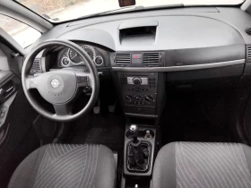 Opel Meriva 1.4i.75k + КЛИМА + ГАЗОВ ИНЖЕКЦИОН 2007г , снимка 12