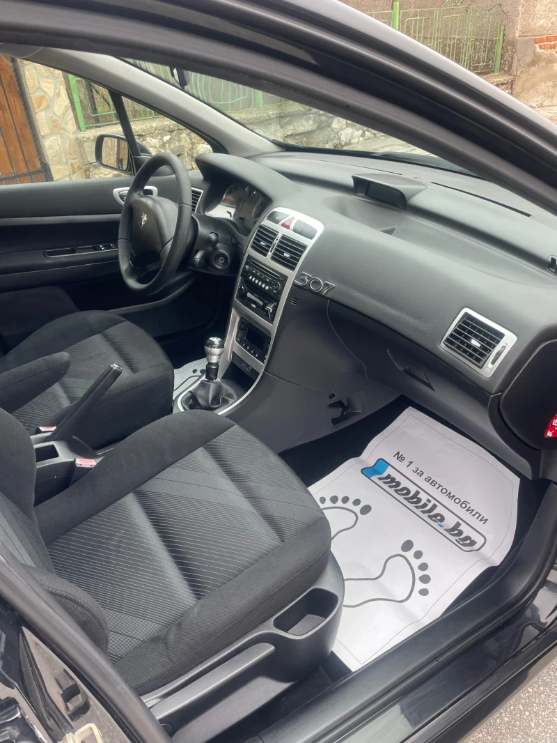 Peugeot 307 1.6 HDI, снимка 9 - Автомобили и джипове - 48522696