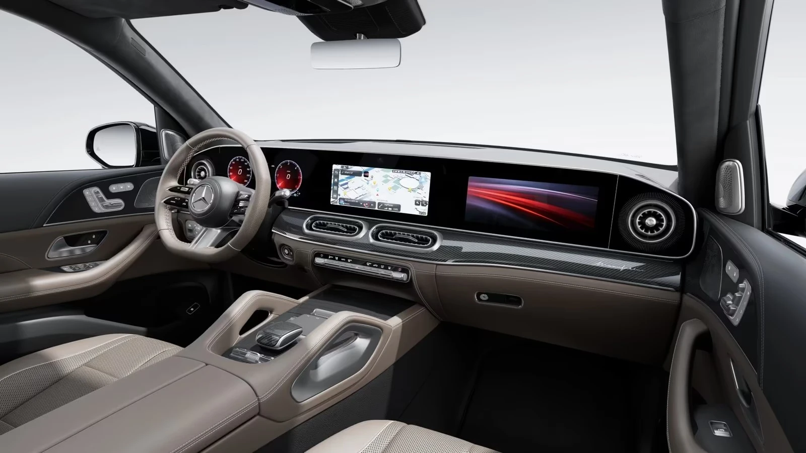 Mercedes-Benz GLS 450 AMG 4M E-Body Manufaktur Burmester, снимка 7 - Автомобили и джипове - 54853826