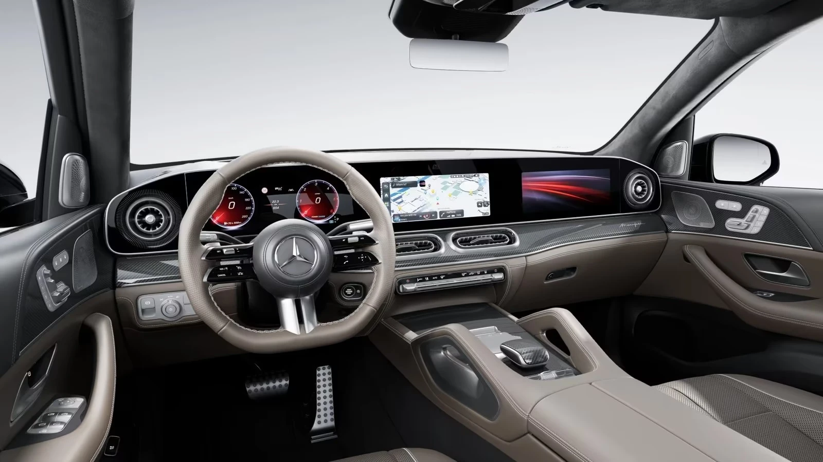 Mercedes-Benz GLS 450 AMG 4M E-Body Manufaktur Burmester, снимка 6 - Автомобили и джипове - 54853826