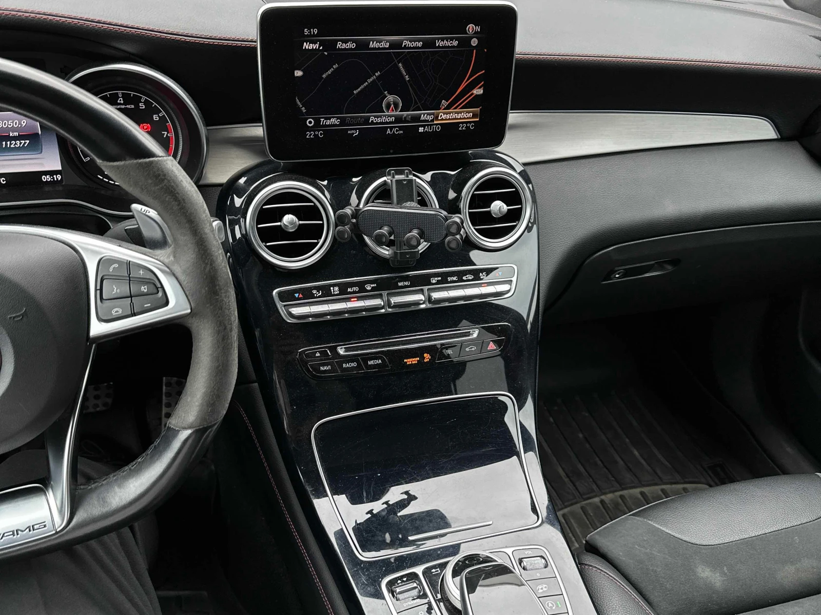 Mercedes-Benz GLC * AMG 43 * CARFAX * BURMESTER * HEAD-UP , снимка 9 - Автомобили и джипове - 56127253