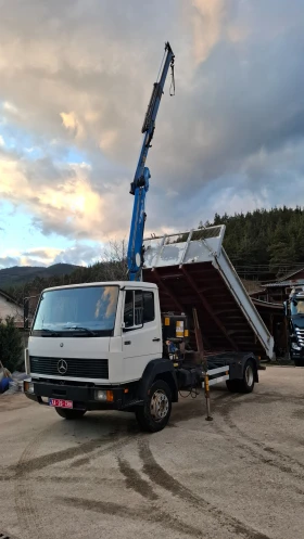 Mercedes-Benz 1114 Самосвал с кран, снимка 4