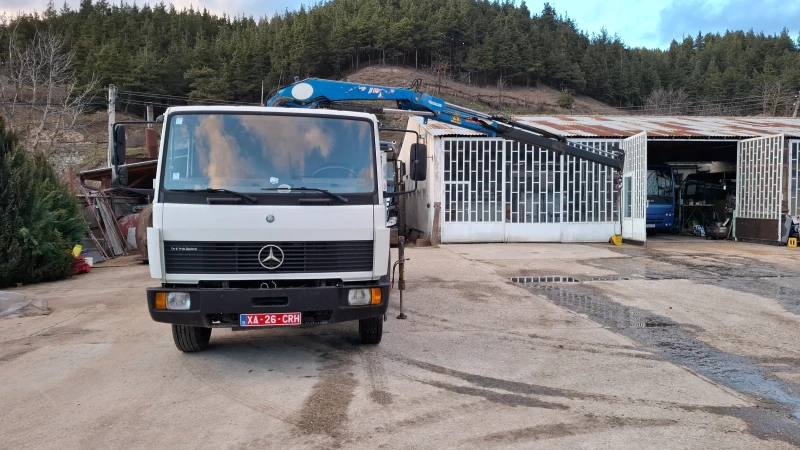 Mercedes-Benz 1114 Самосвал с кран, снимка 5 - Камиони - 53576715