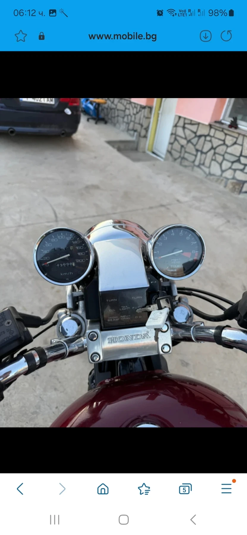 Honda 750, снимка 4 - Мотоциклети и мототехника - 55513794